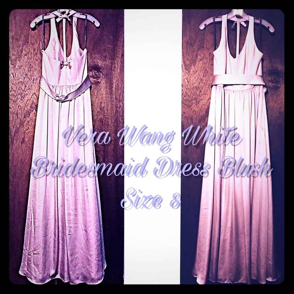 Vera Wang White Collection Bridesmaid Dress